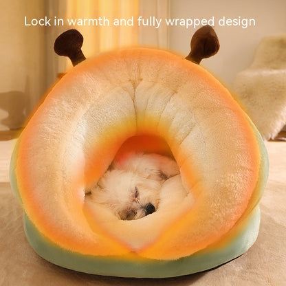 Pet Bed Winter Slippers Small Nest