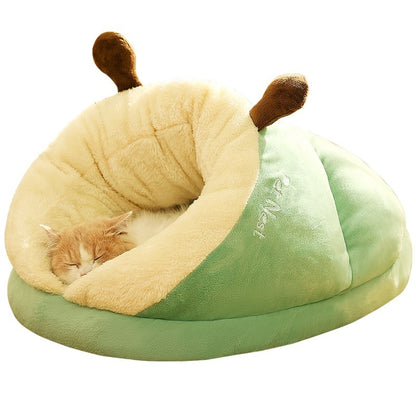 Pet Bed Winter Slippers Small Nest