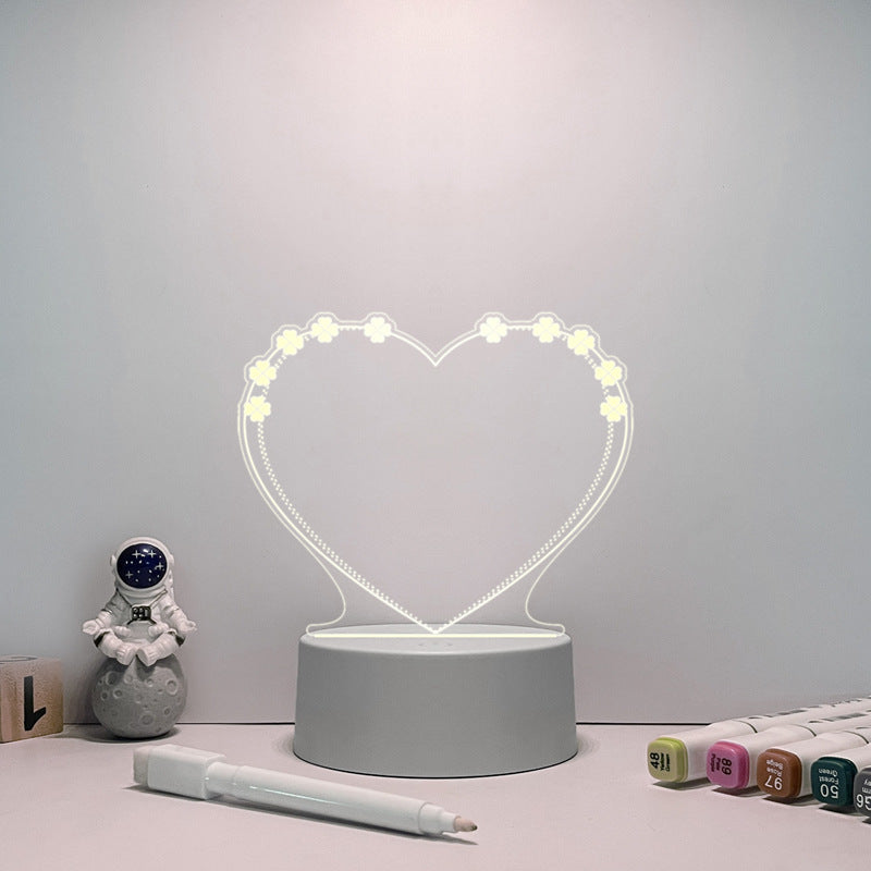 Message Board Small Night Lamp