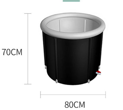 Portable & Inflatable Air Ring PVC Bath Bath